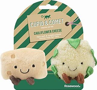 Xmas Cat Toy Cauliflower Cheese 2pk