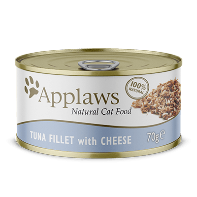 Applaws Cat Tuna Fillet & Cheese 70g