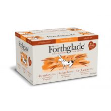 Forthglade Adult Meal Brown Rice 12pk (Lamb, Turkey, Chicken)