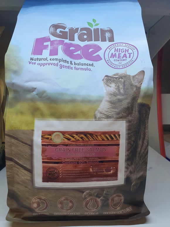 Grain Free Cat Salmon 2kg