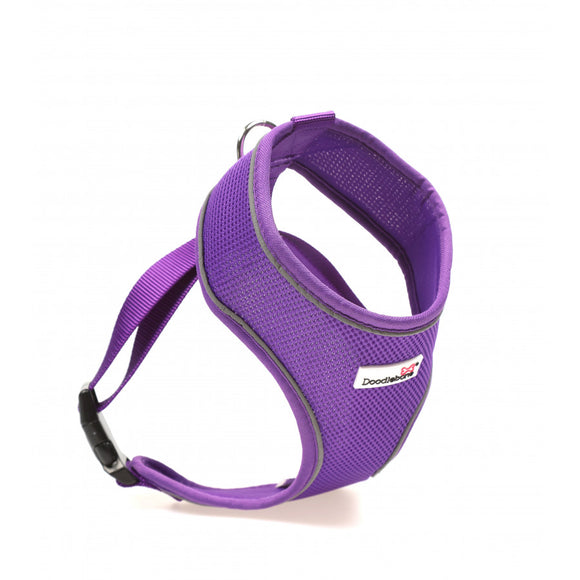 Doodlebone Airmesh Harness Purple Size 3