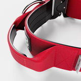 Bully Billows Mini Combat Collar Red Size XS