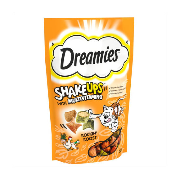 Dreamies Shake Ups Rockin' Roost 55g