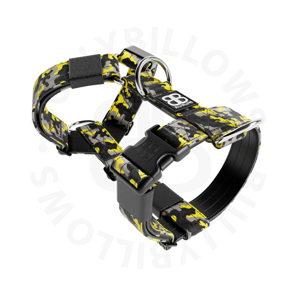 Bully Billows Tri Harness Lightening Camo Large (c)