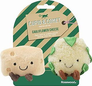 Xmas Cat Toy Cauliflower Cheese 2pk