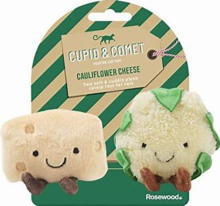 Xmas Cat Toy Cauliflower Cheese 2pk
