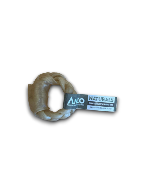 Buffalo Collagen Braided Ring
