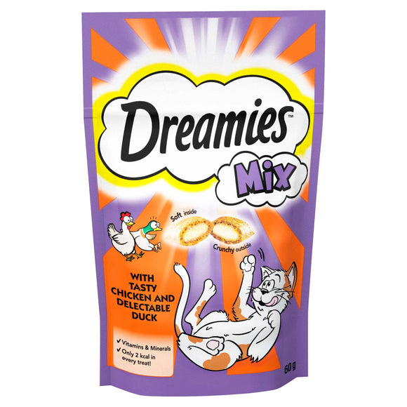 Dreamies Mix Chicken & Duck 60g