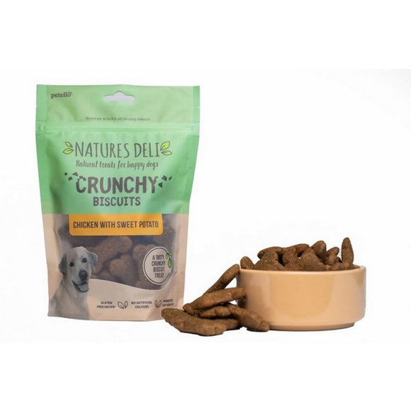 Natures Deli Cunchy Biscuits Chicken & Sweet Potato 225g