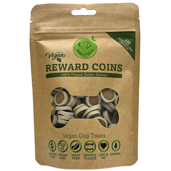 Vegan Peanut Butter Reward Coins 100g