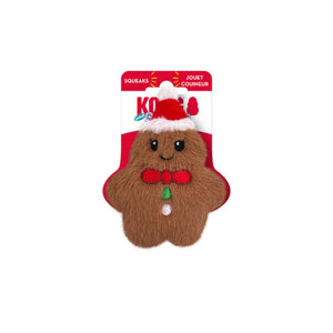 Kong Xmas Snuzzles Mini Gingerbread Brown XS