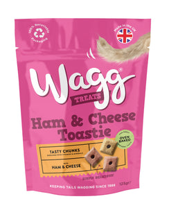 Wagg Ham & Cheese Toastie Treats 125g