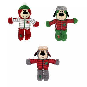 Kong Xmas Wild Knots Bear Assorted Small/Medium