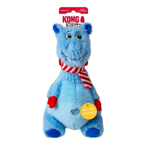 Kong Xmas Knots Belly Hippo M/L