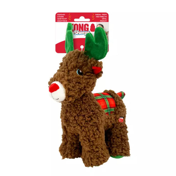 Kong Xmas Sherps Reindeer Medium