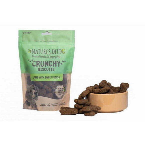 Natures Deli Crunchy Biscuits Lamb 225g