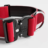 Bully Billows Mini Combat Collar Red Size XS