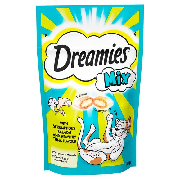 Dreamies Mix Salmon & Tuna 60g