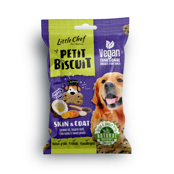 Little Chef Petit Biscuit Grain Free Skin & Coat 100g
