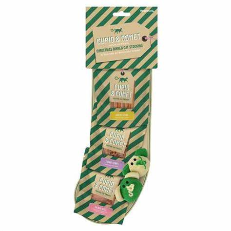 Xmas Cat Christmas Dinner Stocking