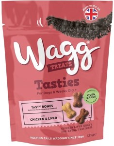 Wagg Tastie Treats Tasty Bones Chicken 125g