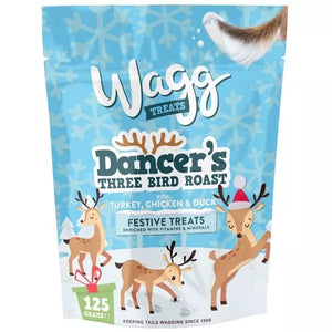 Wagg Xmas Treats Three Bird Roast 500g