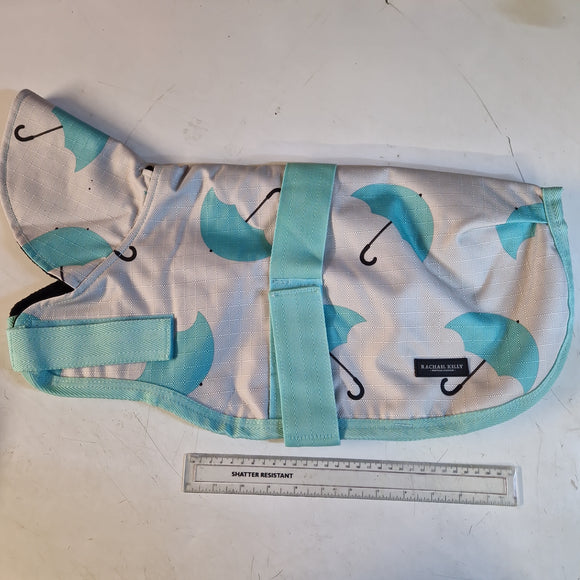 Teal Umbrella Coat Large