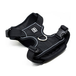 Bully Billows Premium Harness Black Size Medium