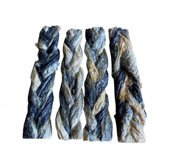 Braided Salmon Skin