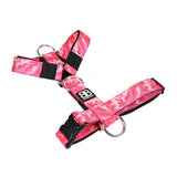 Bully Billows Mini Tri Harness Pink Camo XS