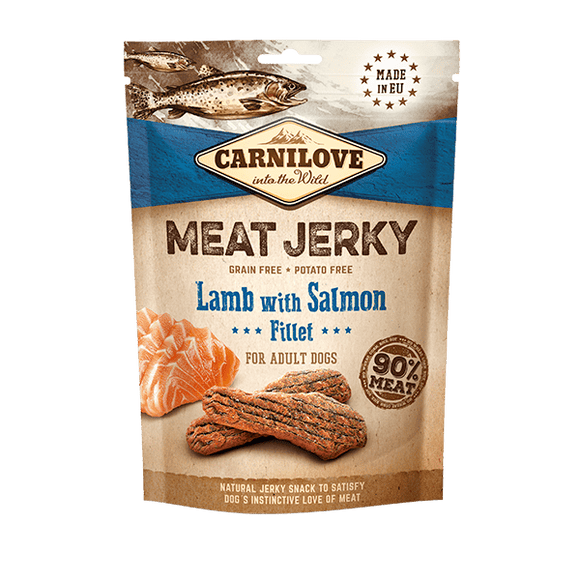Carnilove Meat Jerky Lamb & Salmon 100g
