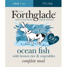 Forthglade Brown Rice Adult Ocean Fish With Veg 395g