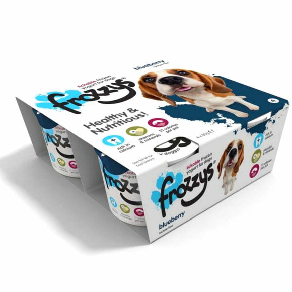 Frozzys Blueberry 85g 4pk - Local Delivery Only