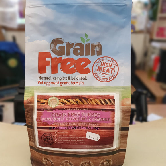 Grain Free SB Puppy Turkey 2kg