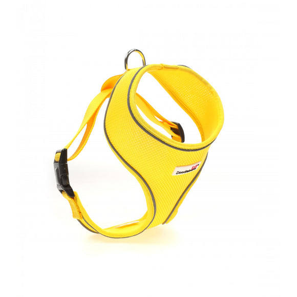 Doodlebone Airmesh Harness Yellow Size 4/5