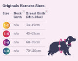 Doodlebone Original Harness Neon Pink Size 5-8