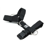 Bully Billows Tri Harness Black Size Small (A)