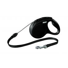 Flexi Classic Cord Black Medium