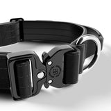 Bully Billows Combat Collar 4cm Black Small