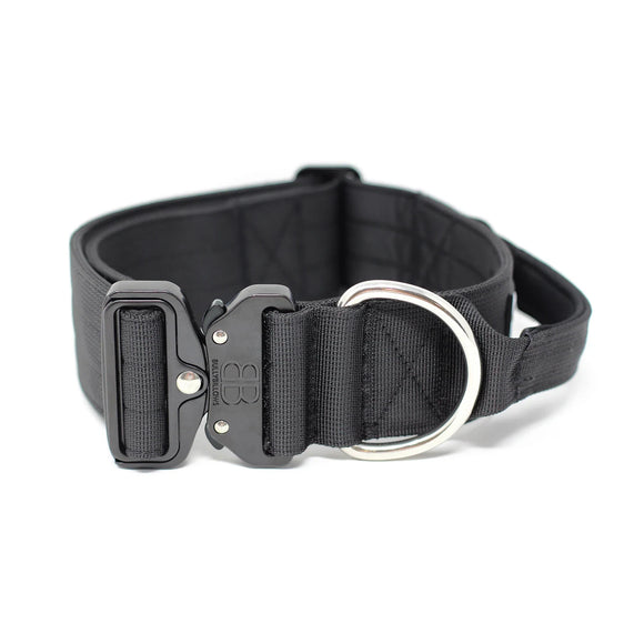 Bully Billows Combat Collar Black XL The Country Pet Shop