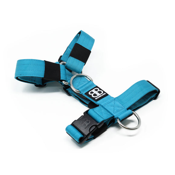 Bully Billows Tri Harness Light Blue Size S (A)
