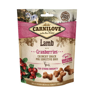 Carnilove Crunchy Treats Lamb & Cranberries 200g