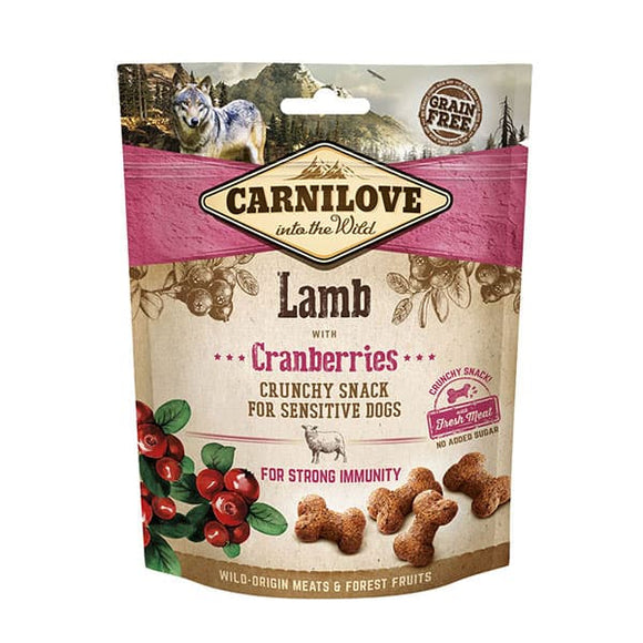 Carnilove Crunchy Treats Lamb & Cranberries 200g
