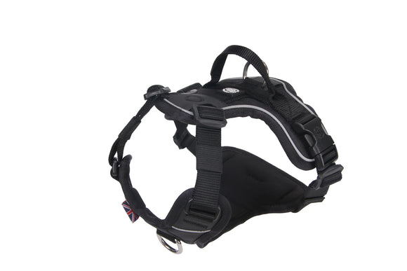 Bully Billows Hurricane Harness Black Medium (C)