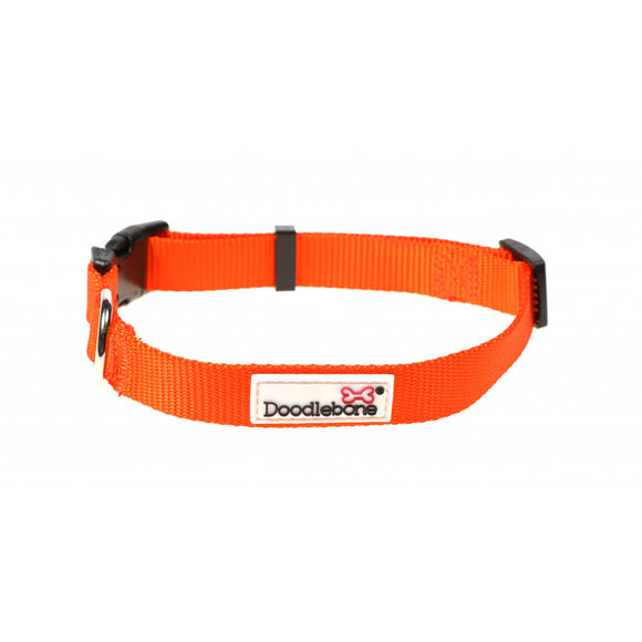 Doodlebone Collar Orange 6-11