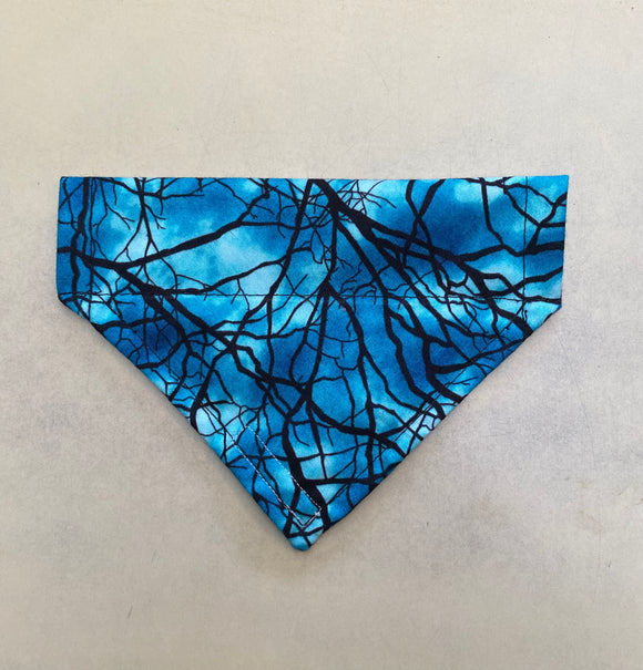 Halloween Bandana Trees Size Medium