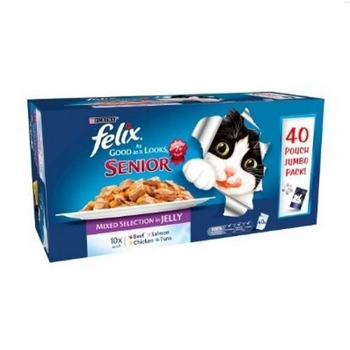 Felix AGAIL Senior Mixed 40pk
