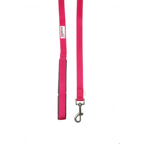 Doodlebone Lead Neon Pink Size 15mm