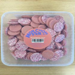 Choc Discs Strawberry Single
